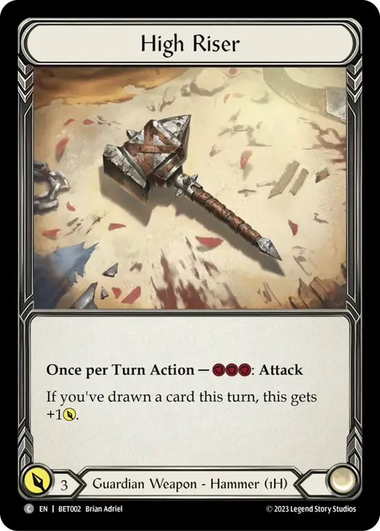 High Riser card image