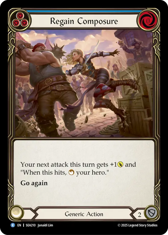 Regain Composure card image, pitch 3
