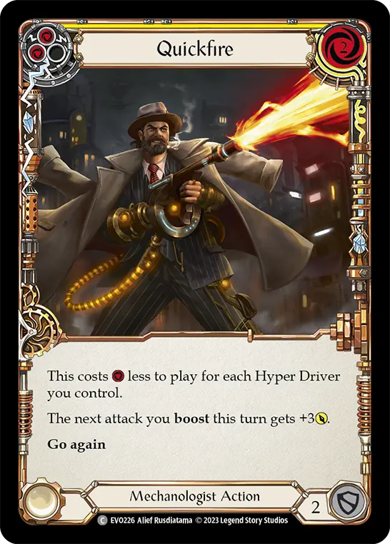 Quickfire card image, pitch 2