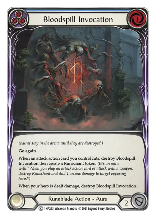 Bloodspill Invocation card image, pitch 3