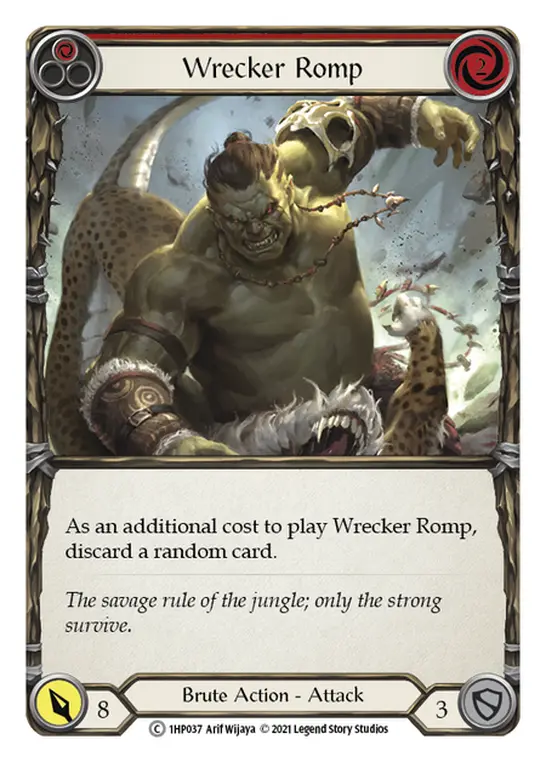 Wrecker Romp card image, pitch 1
