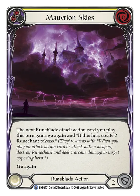 Mauvrion Skies card image, pitch 2