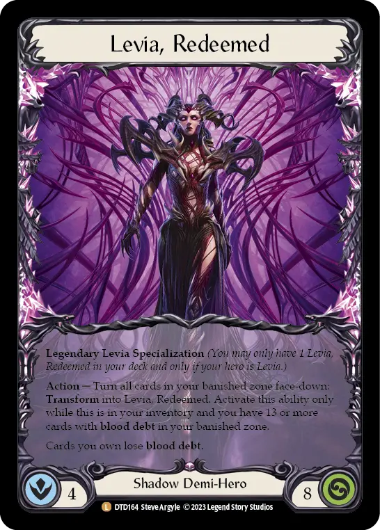 Levia, Redeemed card image