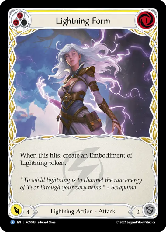 Lightning Form card image, pitch 2