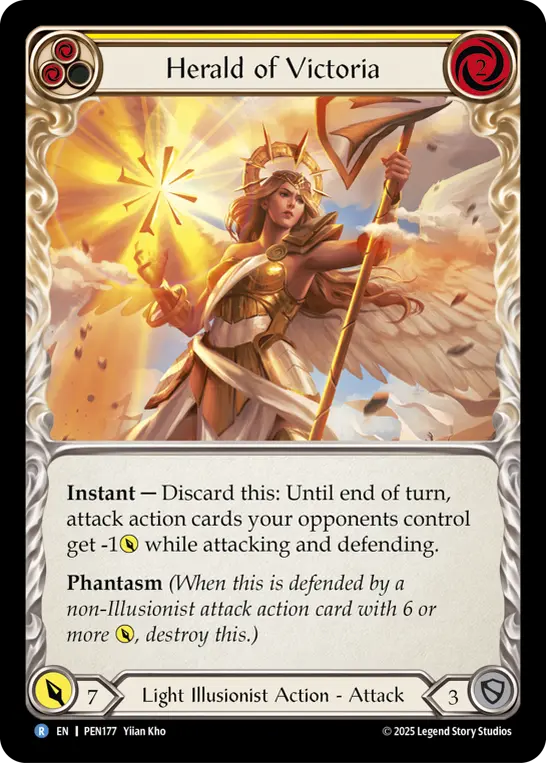 Herald of Victoria card image, pitch 2
