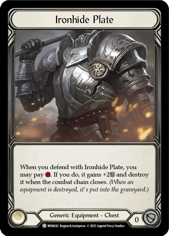 Ironhide Plate card image