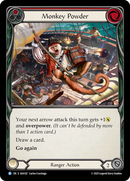 Monkey Powder card image, pitch 1
