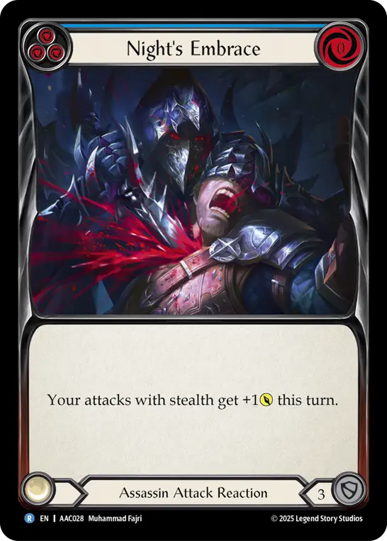 Night's Embrace card image, pitch 3