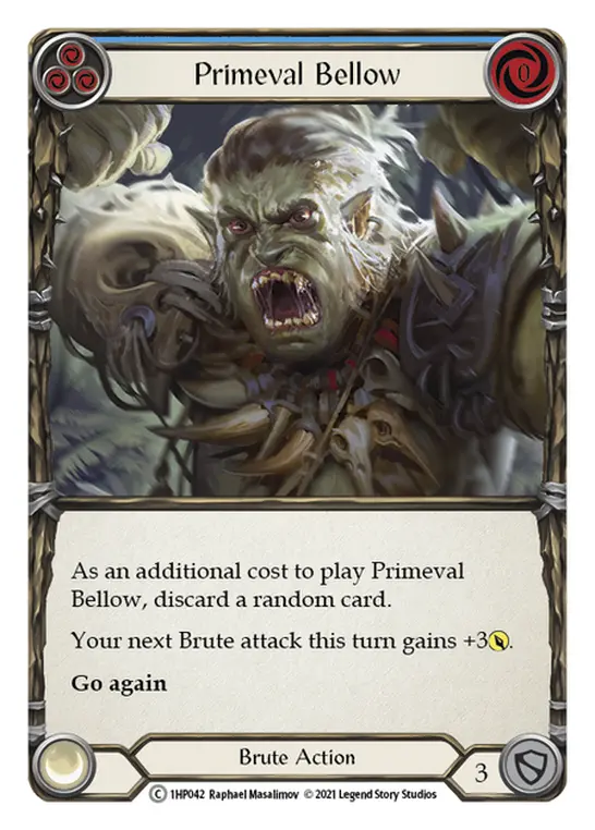 Primeval Bellow card image, pitch 3