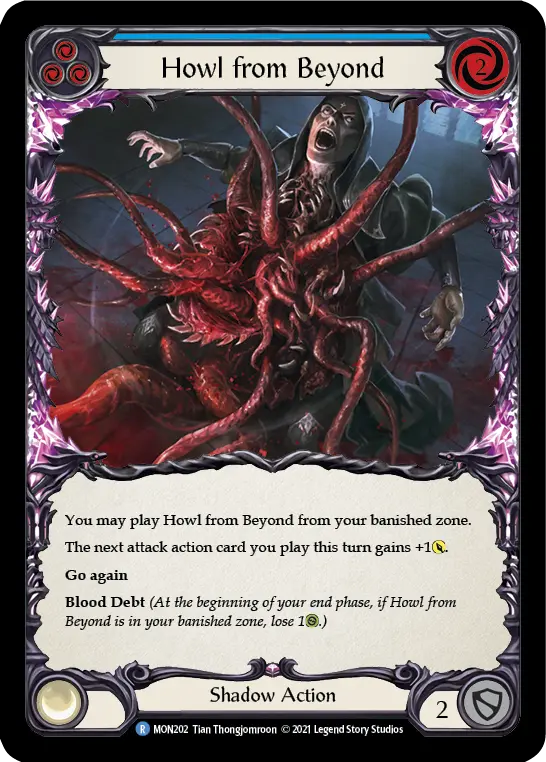 Howl from Beyond card image, pitch 3