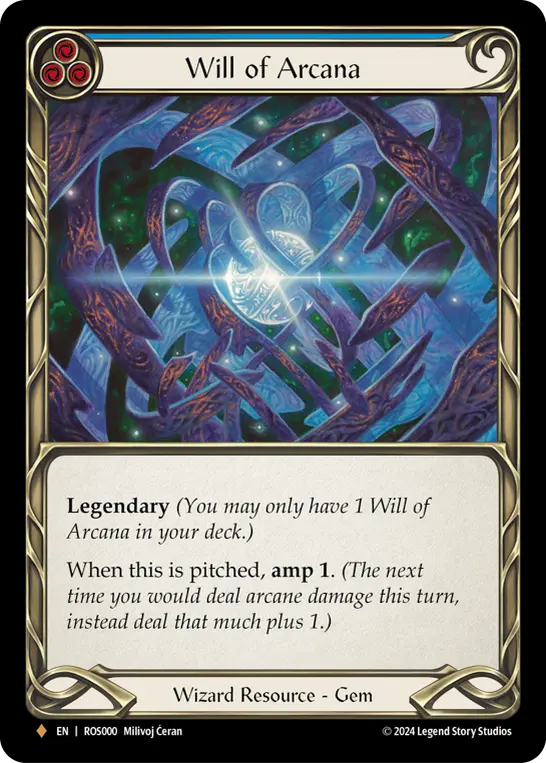 Will of Arcana card image, pitch 3