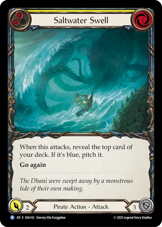 Saltwater Swell card image, pitch 2