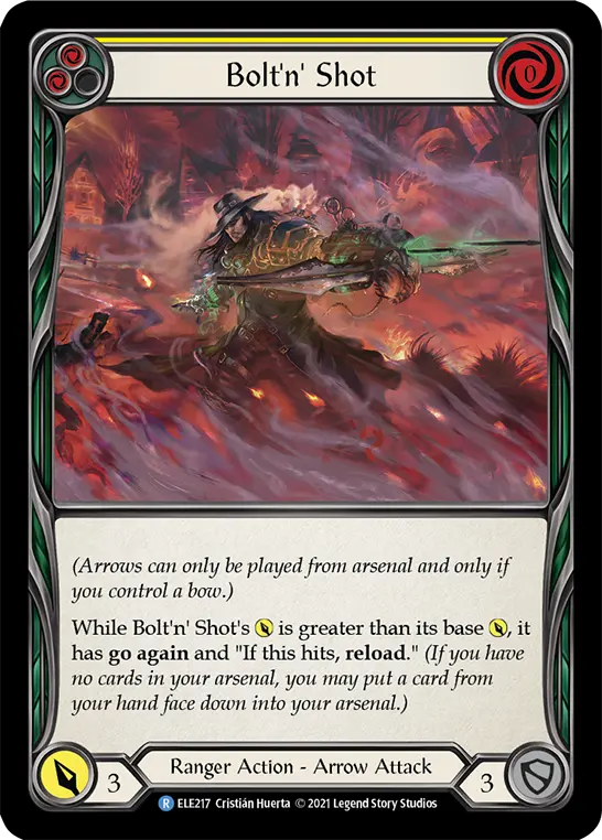 Bolt'n' Shot card image, pitch 2