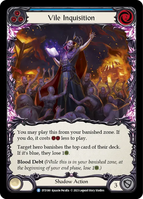 Vile Inquisition card image, pitch 3