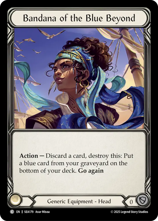 Bandana of the Blue Beyond card image