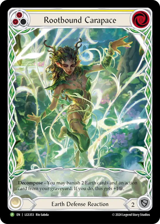 Rootbound Carapace card image, pitch 2