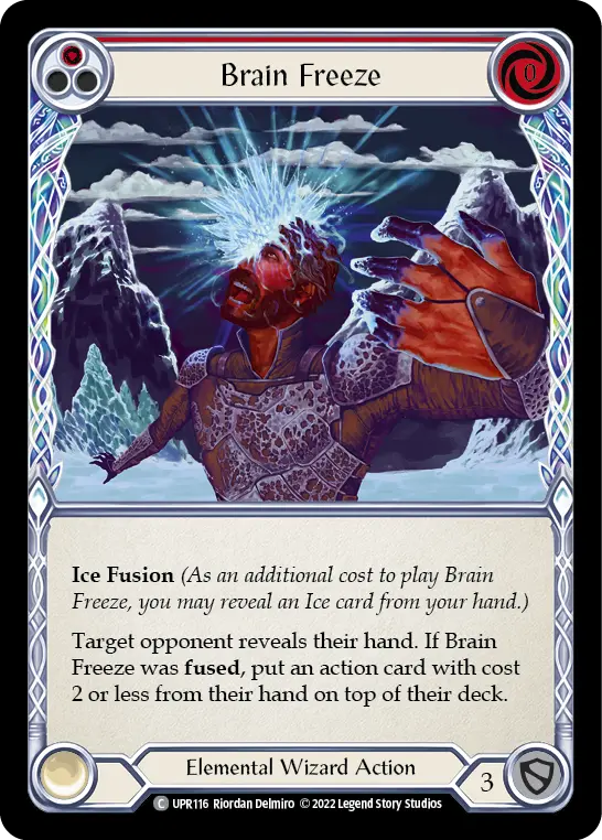 Brain Freeze card image, pitch 1