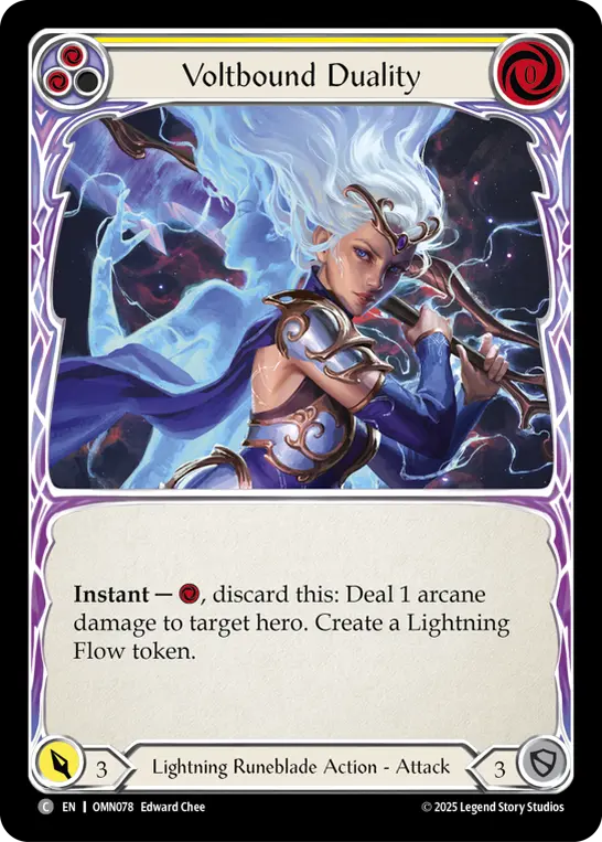 Voltbound Duality card image, pitch 2