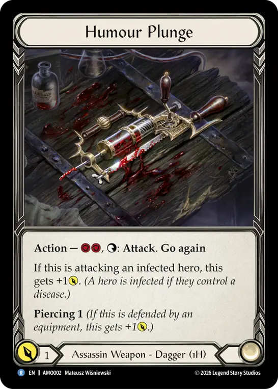 Humour Plunge card image