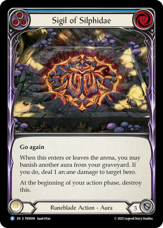 Sigil of Silphidae card image, pitch 3