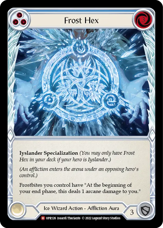 Frost Hex card image, pitch 3