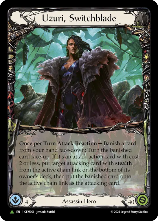 Uzuri, Switchblade card image
