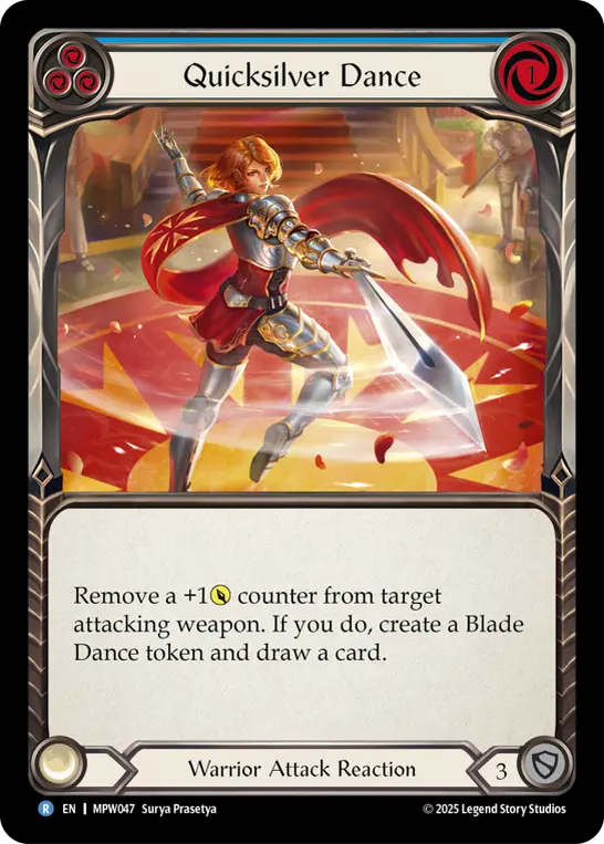 Quicksilver Dance card image, pitch 3
