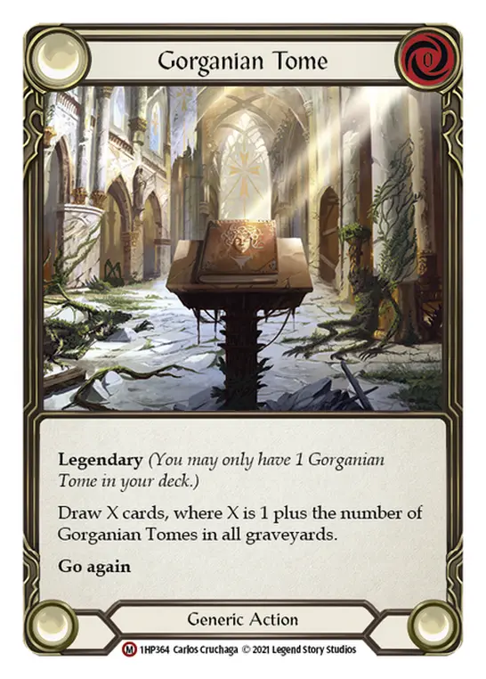 Gorganian Tome card image