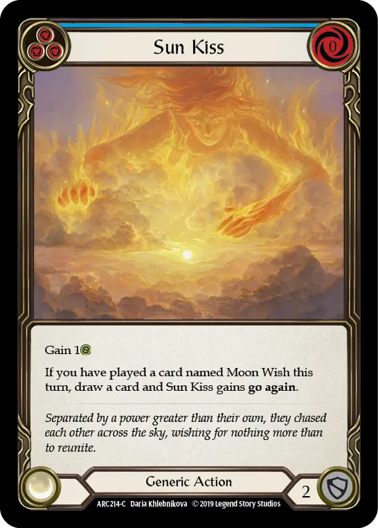 Sun Kiss card image, pitch 3