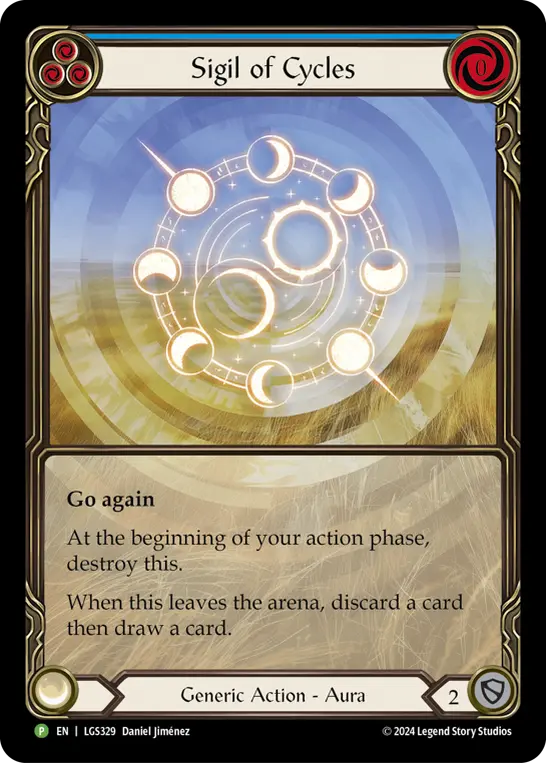 Sigil of Cycles card image, pitch 3