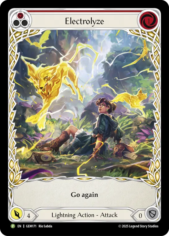 Electrolyze card image, pitch 1