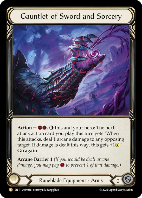 Gauntlet of Sword and Sorcery card image