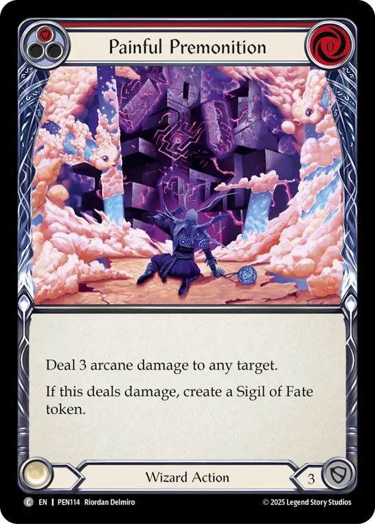 Painful Premonition card image, pitch 1