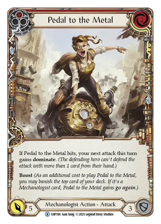 Pedal to the Metal card image, pitch 1