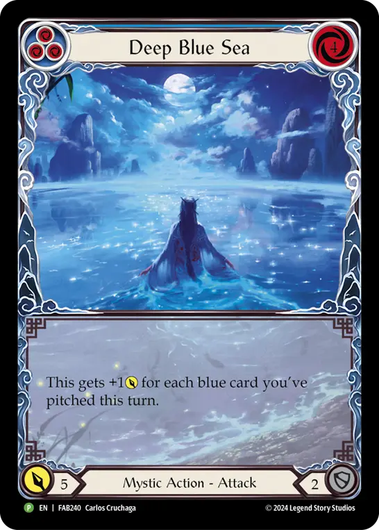 Deep Blue Sea card image, pitch 3