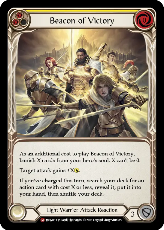 Beacon of Victory card image, pitch 2