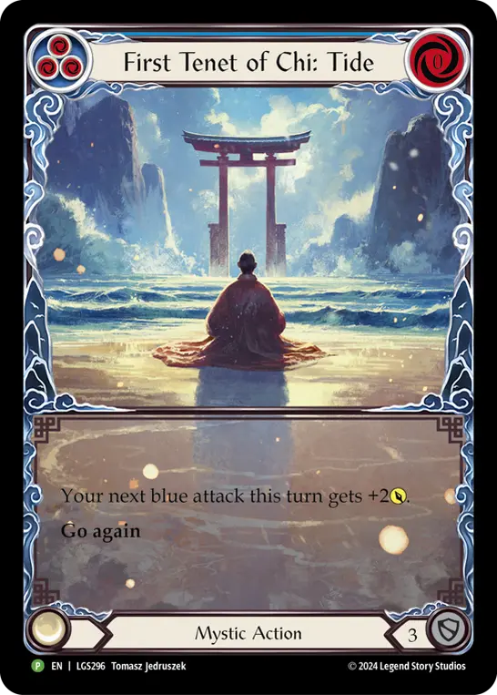 First Tenet of Chi: Tide card image, pitch 3