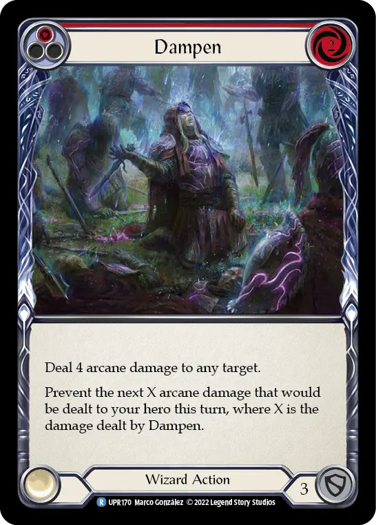 Dampen card image, pitch 1
