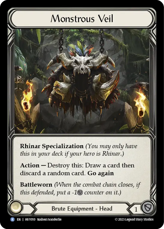 Monstrous Veil card image