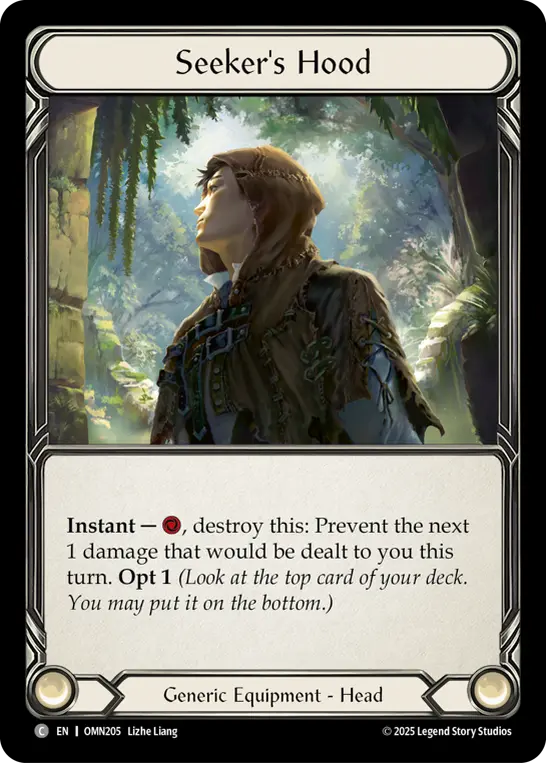 Seeker's Hood card image