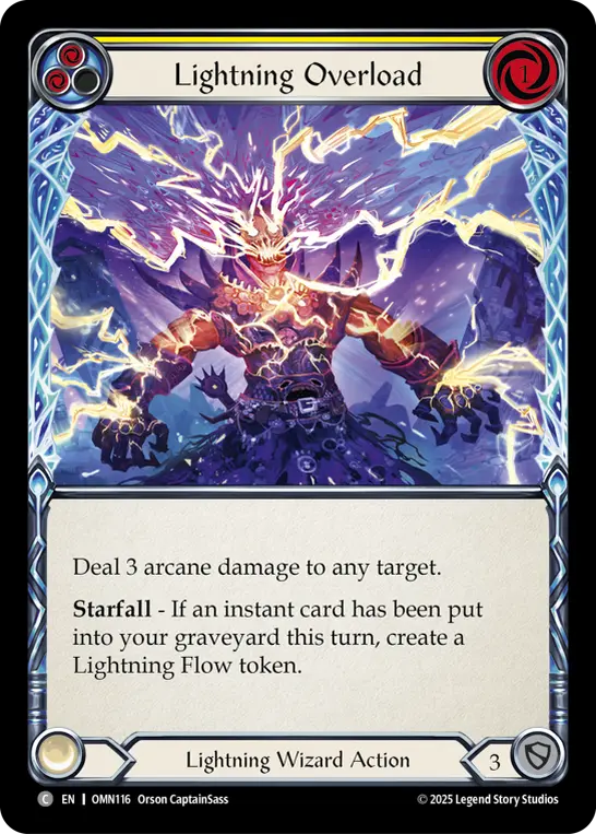 Lightning Overload card image, pitch 2