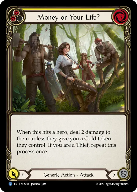 Money or Your Life? card image, pitch 2