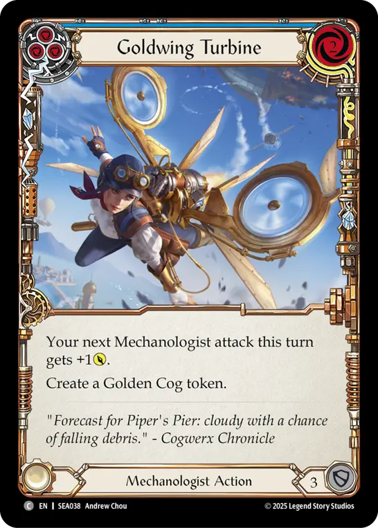 Goldwing Turbine card image, pitch 3