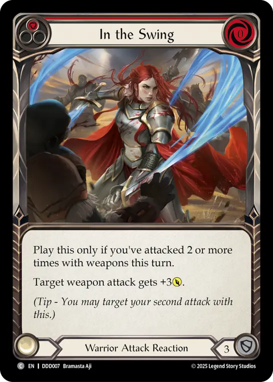 In the Swing card image, pitch 1