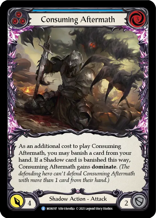 Consuming Aftermath card image, pitch 3