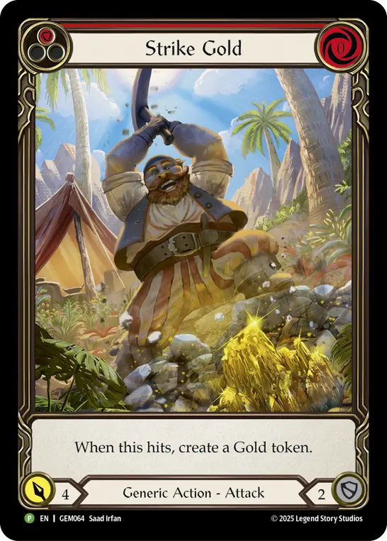 Strike Gold card image, pitch 1
