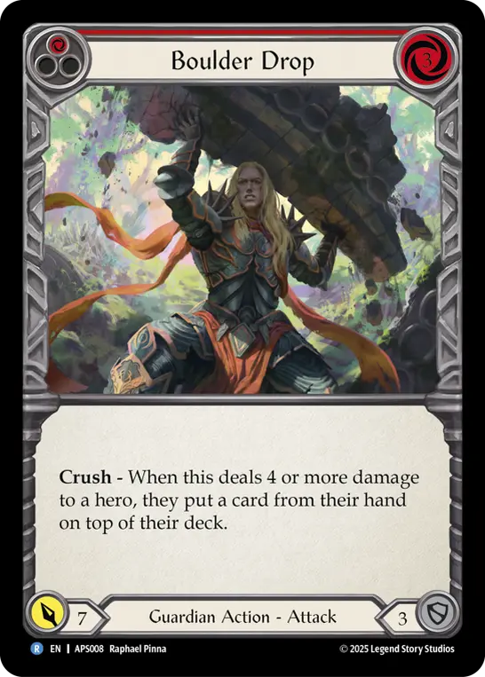 Boulder Drop card image, pitch 1