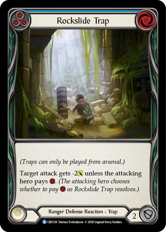 Rockslide Trap card image, pitch 3