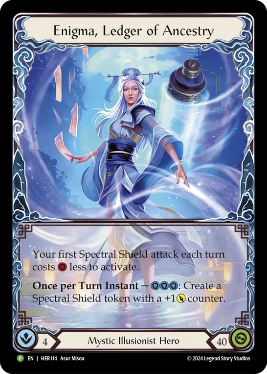 Enigma, Ledger of Ancestry card image
