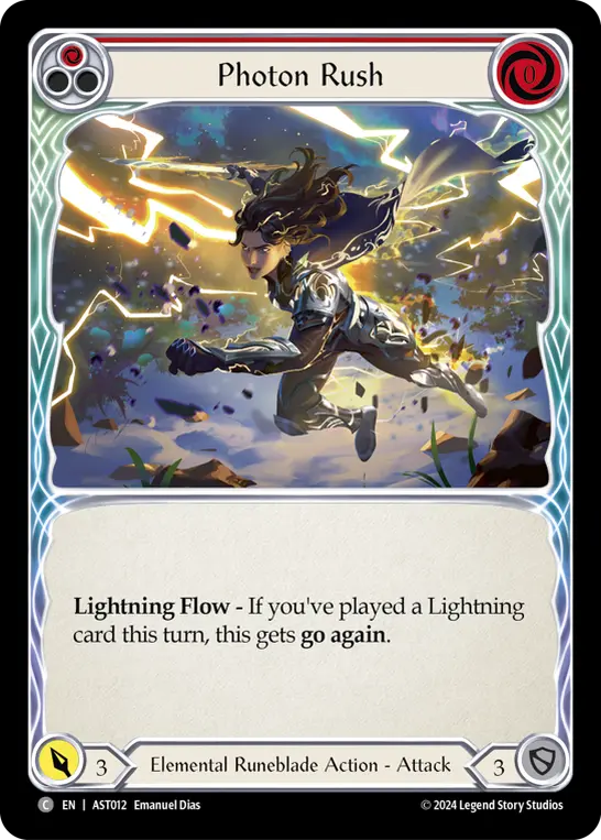 Photon Rush card image, pitch 1